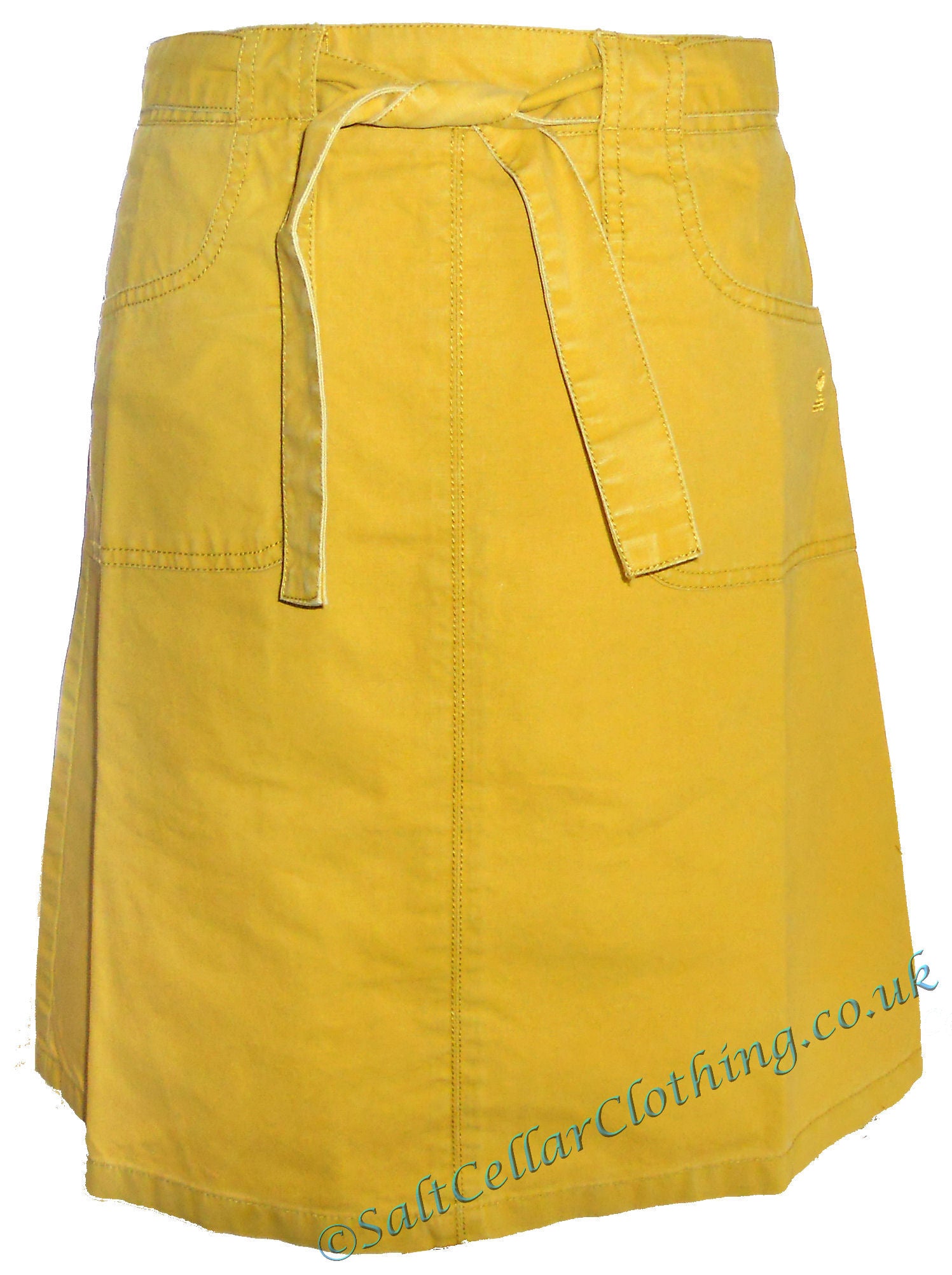 Mustard skirt cotton outlet on