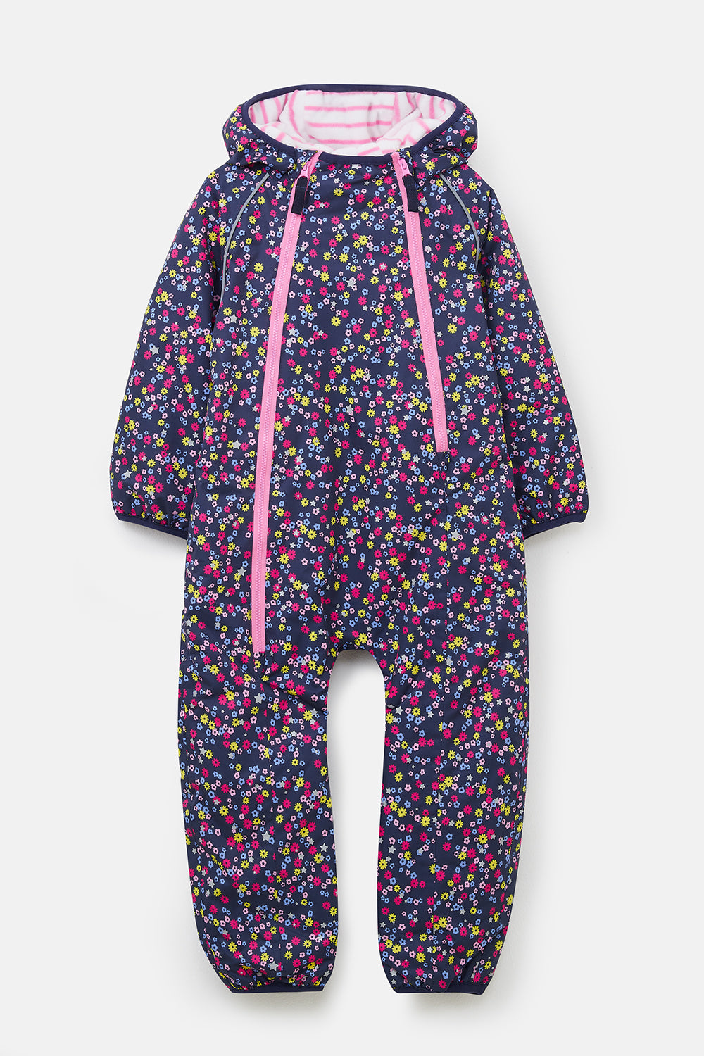 Lighthouse Kids Jamie Waterproof Winter Puddlesuit - Navy Floral