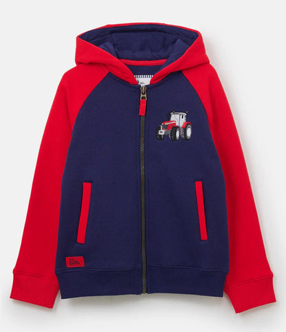 Lighthouse Kids Jackson Full Zip Hoodie - Red Tractor