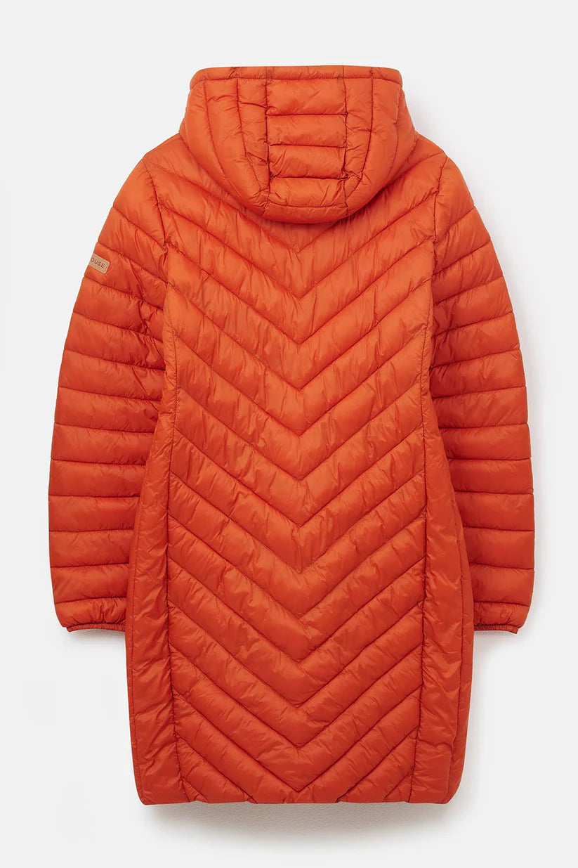 Lighthouse Womens Laurel Padded Hooded Coat - Burnt Orange