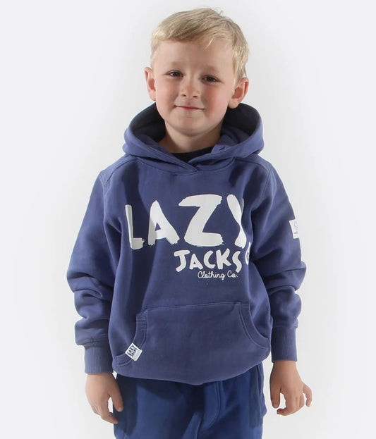 Lazy Jacks Kids LJ21C Pullover Hoody - Denim Blue