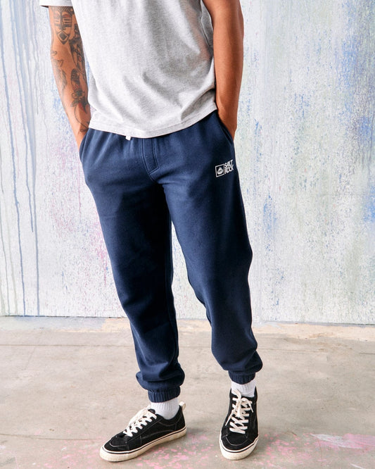 Saltrock Mens Original Joggers - Blue Marl