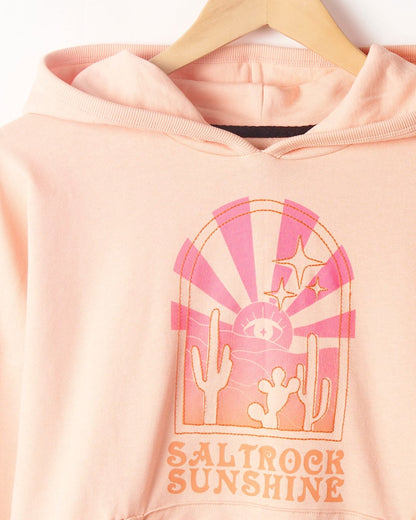 Saltrock Womens Sunshine Pop Hoodie - Peach