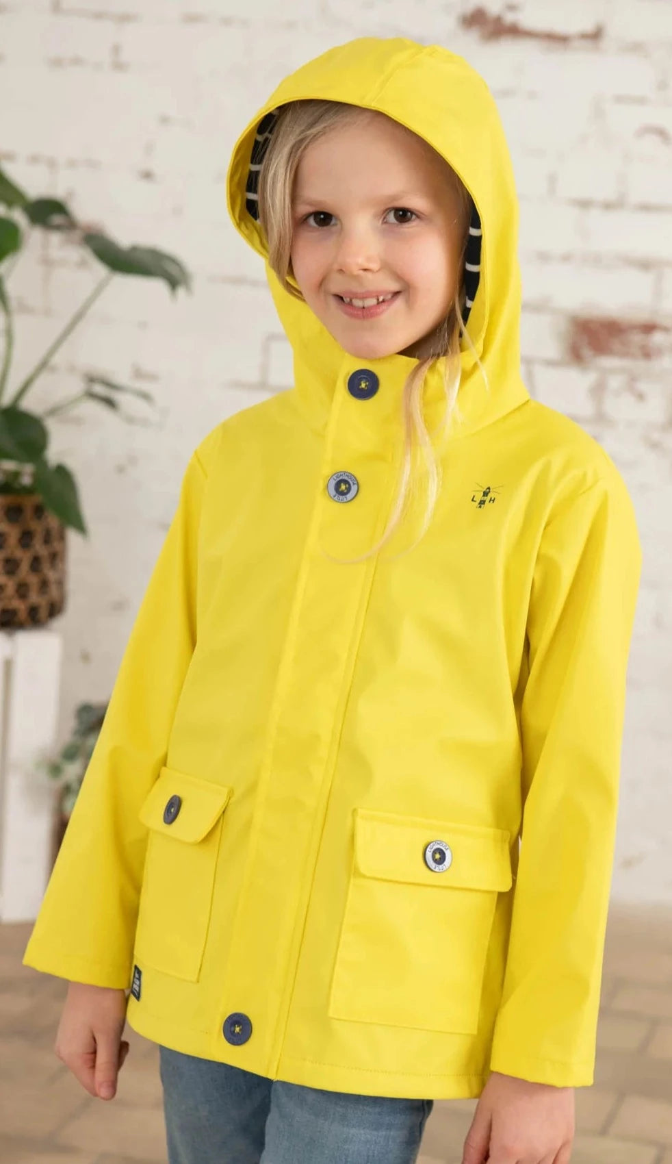 Lighthouse Kids 'Heidi' Waterproof Jacket - Sunburst Yellow